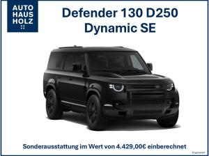 Land Rover Defender Neubestellung! Defender 130 D 250 Dynamic SE - FAHRASSISTENTSPAKET - BLACKPAKET - 360 GRAD KAMERA -