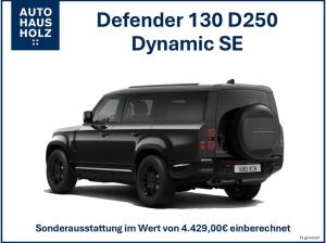 Land Rover Defender Neubestellung! Defender 130 D 250 Dynamic SE - FAHRASSISTENTSPAKET - BLACKPAKET - 360 GRAD KAMERA -