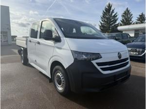 Volkswagen Transporter Doppelkabine Pritsche AHK Klima LED Ganzjahresreifen ACC