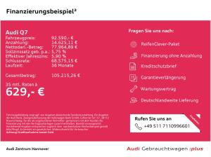 Audi Q7 SUV S line  TDI quattro tiptronic / Gewerbeleasing ab 679,00 € / Vorführwagen / UPE 124.660,00€ / So