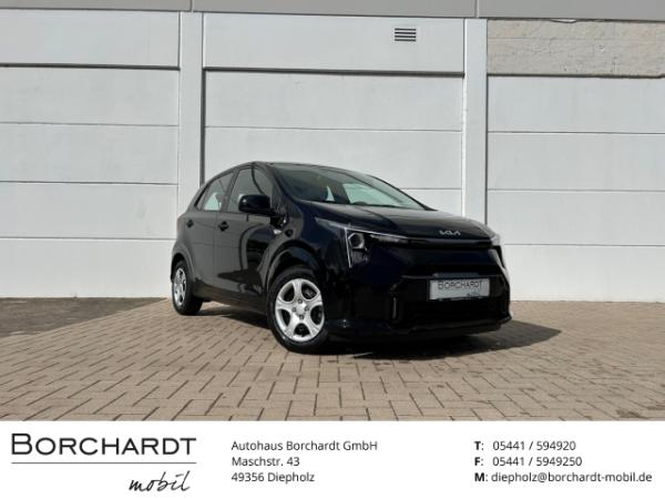 Kia Picanto **FÜR PRIVATKUNDEN**SOFORT*LAGER* 1.0*GDI*MT*Core*5Gang*AuroraBlack*50kW*