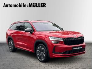 Skoda Kodiaq 🔥 SOFORT VERFÜGBAR | KODIAQ SPORTLINE 193 PS 4x4 | PANO | STANDHEIZUNG | CANTON | HUD | AHK | 360°
