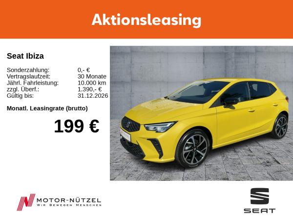 Seat Ibiza 1.0 TSI 7-Gang DSG