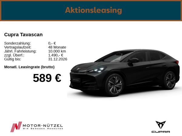 Cupra Tavascan Dual Engine VZ 4Drive