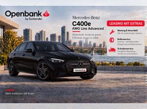 Mercedes-Benz C 400 AMG Line Advanced   |🔥Rate inkl. Services | Wartung & Verschleiß + Reifenservice + Schadenservice