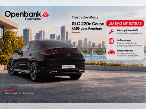 Mercedes-Benz GLC 220 d 4MATIC Coupé AMG-Line Premium|🔥Rate inkl. Services |Wartung & Verschleiß+Reifenservice+Schadeservi
