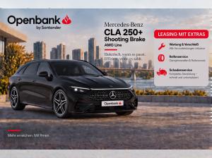 Mercedes-Benz CLA 250 + Shooting Brake |🔥Rate inkl. Services | Wartung & Verschleiß + Reifenservice + Schadenservice