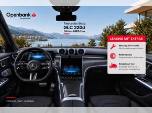 Mercedes-Benz GLC 220 d Edition AMG-Line |🔥Rate inkl. Services | Wartung & Verschleiß + Reifenservice + Schadenservice