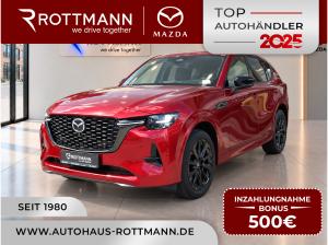 Mazda CX-60 D 254ps Aut. AWD Homura Plus SoMo Nappaleder in Schwarz