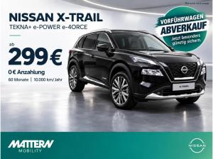 Nissan X-Trail NISSAN X-Trail TEKNA+ e-4ORCE | Vorführwagen-Aktion | BOSE | Leder | Panorama | 20" | ab 299 € mtl.