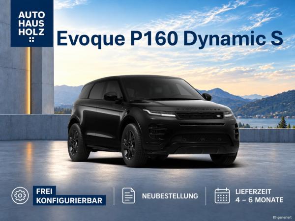 Land Rover Range Rover Evoque NEUBESTELLUNG - P160 DYNAMIC S - FAHRASSITENZPAKET - 19 ZOLL BLACK - SHZ - BLACKPACK