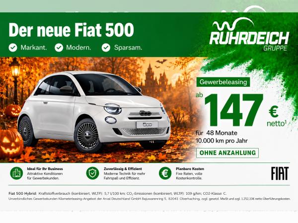 Fiat 500 Hybrid ICON 🇮🇹 *Gewerbeangebot*