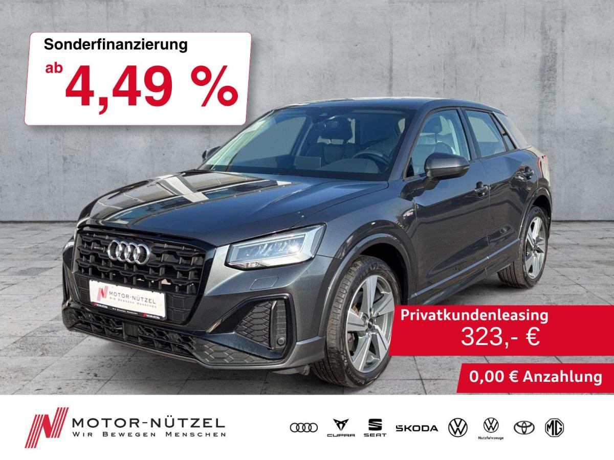 Audi Q2 40 TFSI QU S-TR S-LINE LED+NAVI+RFK+ACC+18\"LM"