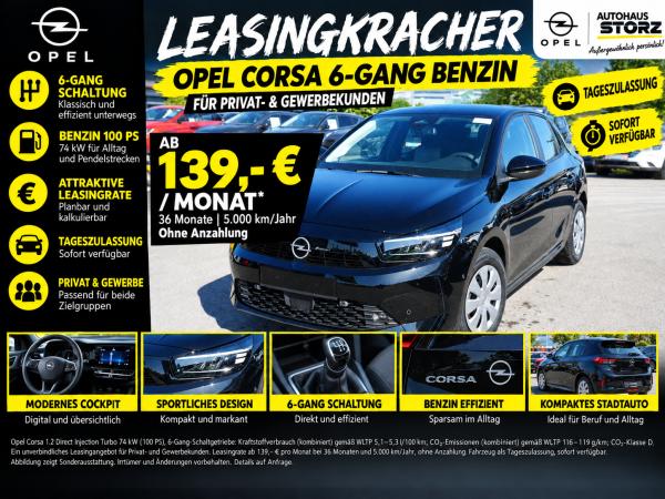 Opel Corsa 1.2T 74kW|Edition|KOMFORT-TECH-WINTERPAKET|SOFORT