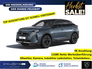 Peugeot 3008 GT✨ 145PS✨inkl. ALLWETTERREIFEN ✨SCHNELL VERFÜGBAR✨TOP AUSSTATTUNG✨