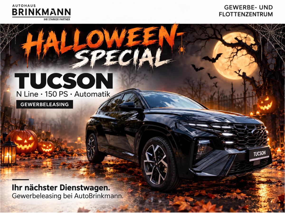 Hyundai TUCSON Halloween Special 🎯 N Line | Automatik | 150 PS | Gewerbeleasing