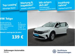 Volkswagen Taigo 1.0 TSI LIFE NAVI R-KAM GARANTIE GANZJAHRESREIFEN