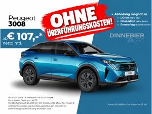 Peugeot 3008 OHNE ÜBERFÜHRUNGSKOSTEN | FREI KONFIGURIERBAR | 3 ABHOLSTANDORTE DEUTSCHLANDWEIT