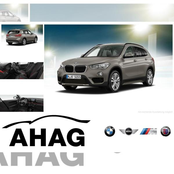 Foto - BMW X1 sDrive18i Sport Line Sport Line Aut. Klimaaut. Head-Up Memory vorn