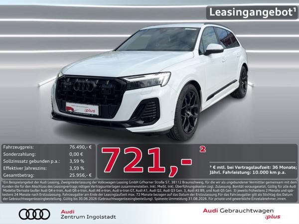 Audi Q7 50 TDI qu S line Luft AHK B&O STHZG MATRIX