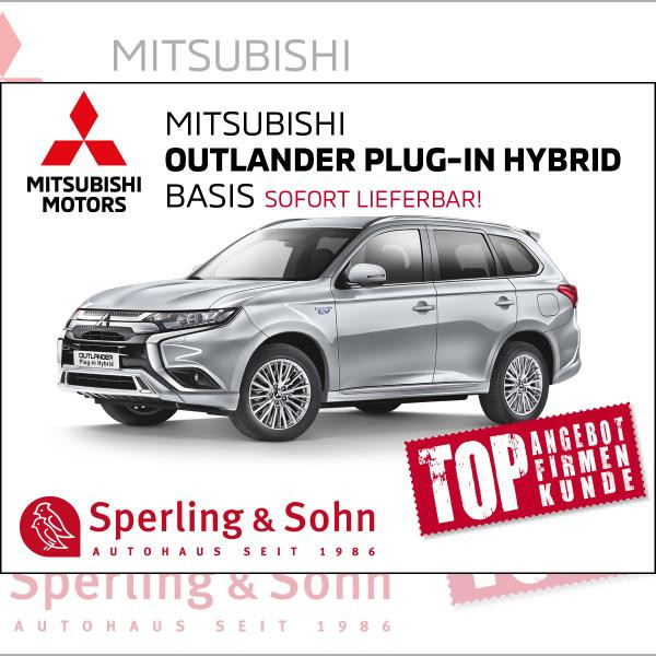 Foto - Mitsubishi Outlander Plug-In Hybrid  BASIS  *Apple CarPlay/Android Auto* *Rückfahrkamera* *Alufelgen*