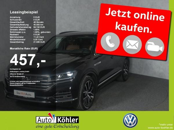 Foto - Volkswagen Touareg 460.-EUR M. Leasingrate o. Anzahlung HeadU