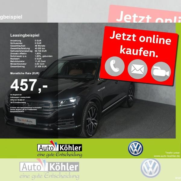 Foto - Volkswagen Touareg 460.-EUR M. Leasingrate o. Anzahlung HeadU