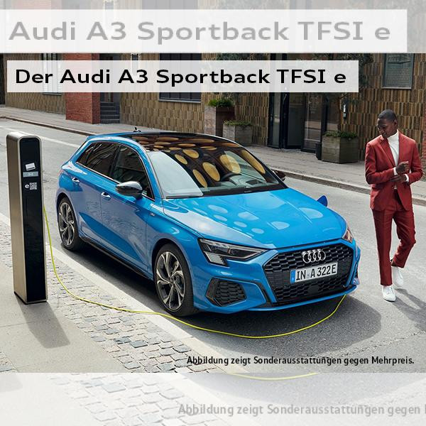 Foto - Audi A3 Sportback 40 TFSI e 150kW(204PS) S tronic **letzte Bestellmöglichkeit 12.04.**
