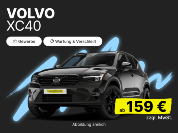 Volvo XC40 B3 Plus Black Edition | Gewerbe | inkl. Wartung
