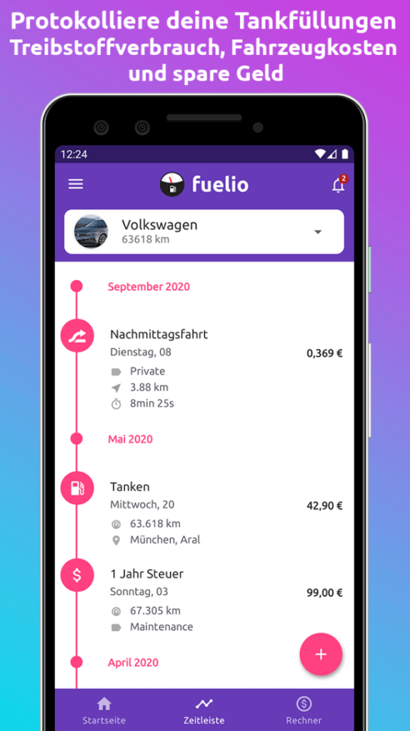 fuelio app