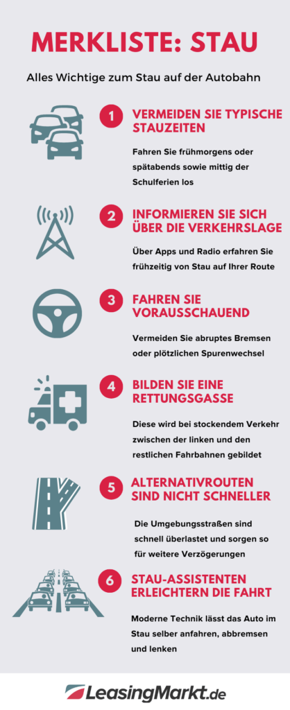 Wie Sie trotz Stau im Auto Ruhe bewahren