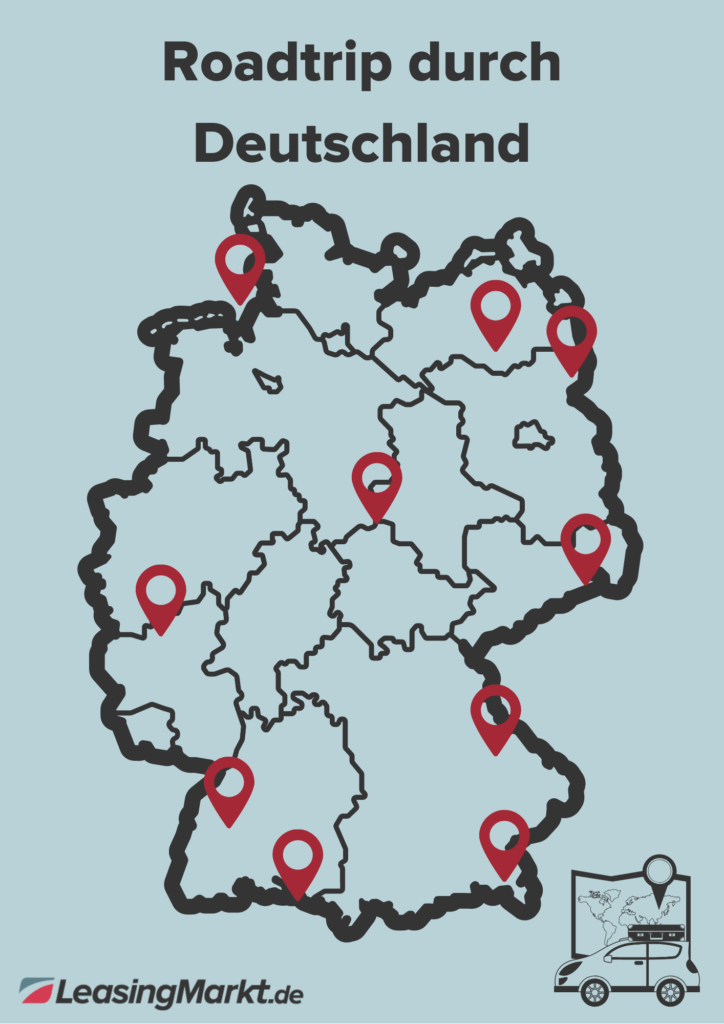 rundreise deutschlandkarte