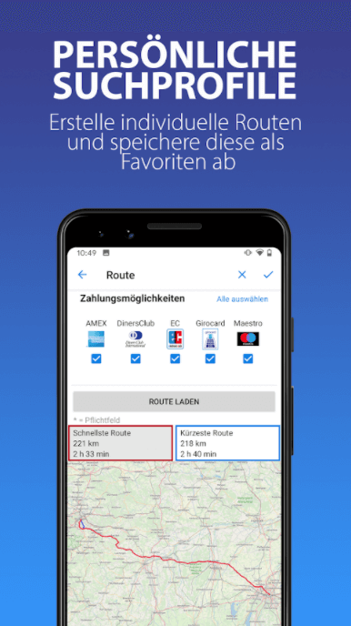 mehr tanken app suchprofil