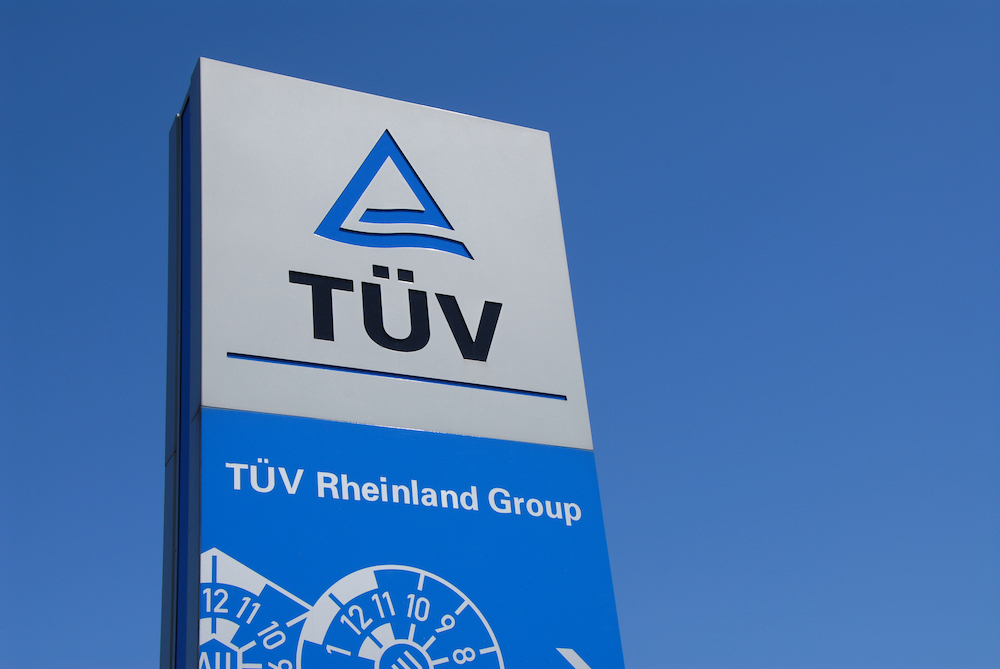 schild von tüv rheinland group