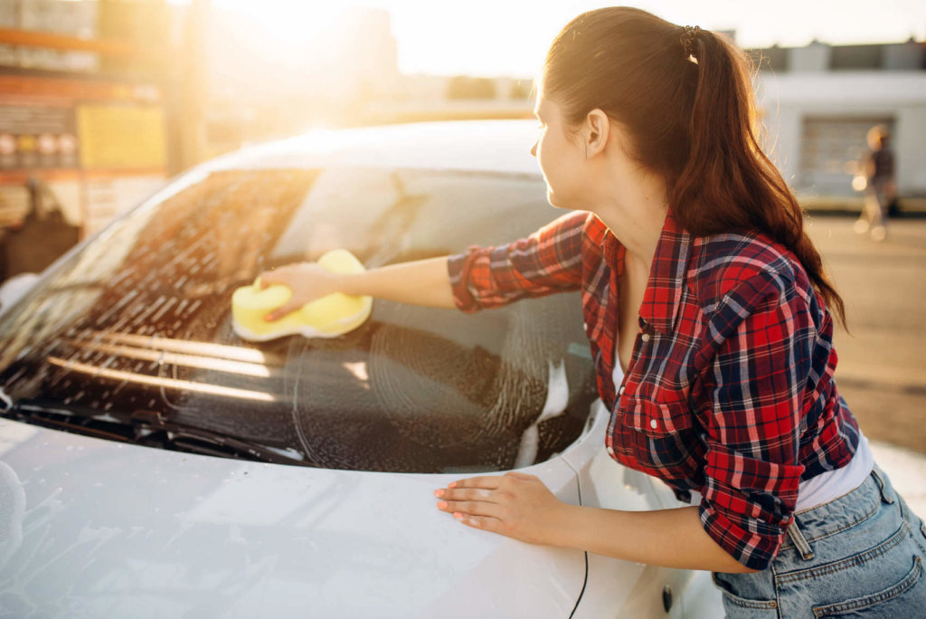 Autoscheiben reinigen ohne Schlieren