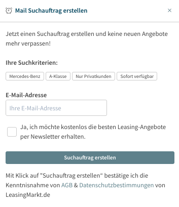 fahrzeug suchauftrag auf LeasingMarkt.de