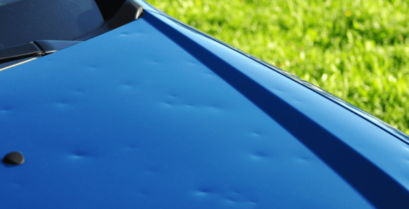 hagelschaeden am auto