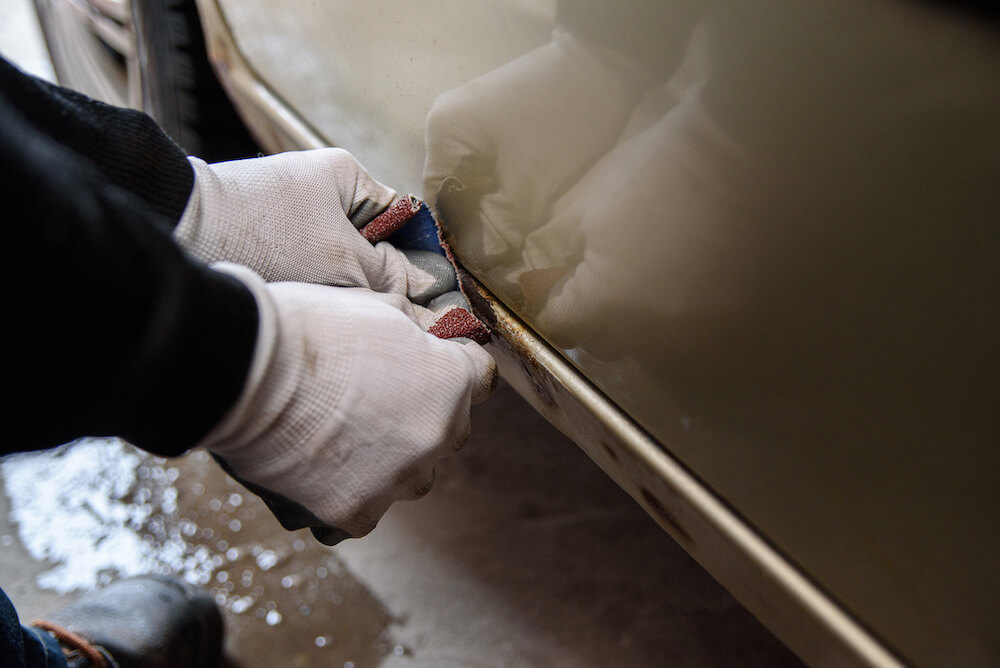 rost vom auto entfernen