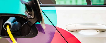 e-auto an ladestation