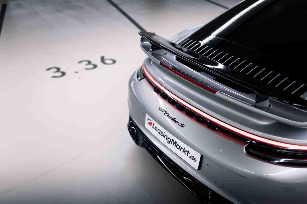 porsche 911 turbo s heckansicht