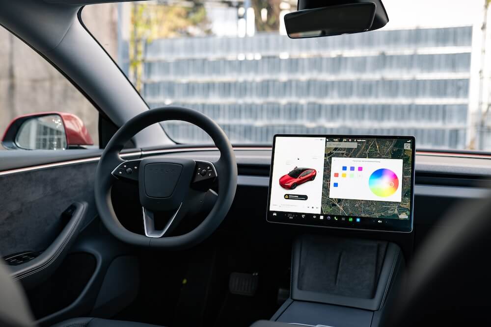 tesla model 3 highland interieur