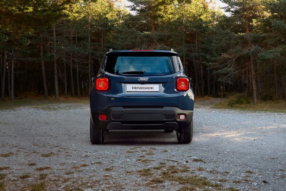 jeep renegade 2024 heckansicht