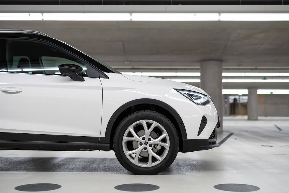 seat arona exterieur seitenansicht