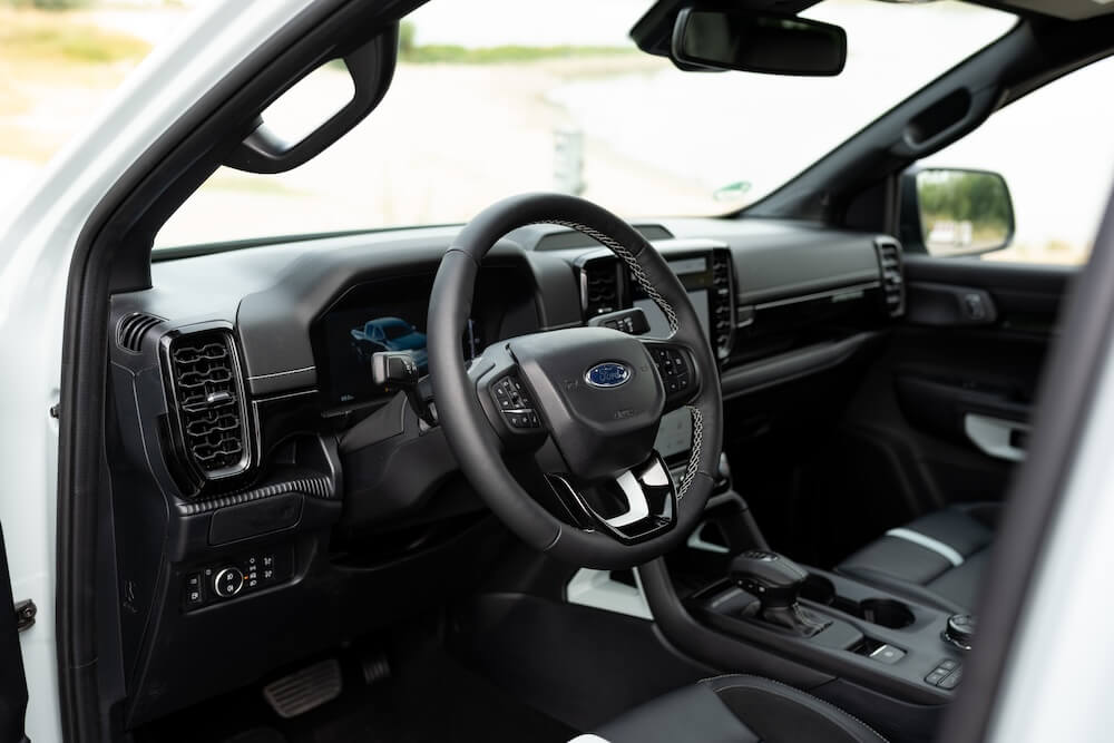 ford ranger plug in hybrid innenraum