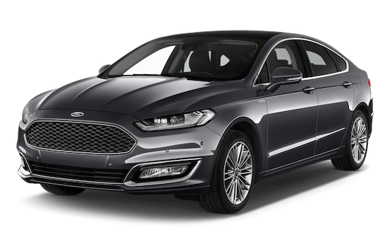 Ford Mondeo Frontansicht in Grau