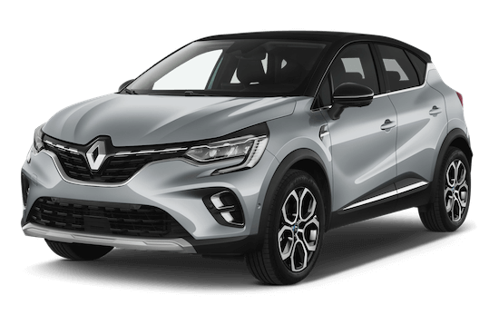 Renault Captur Frontansicht in Grau