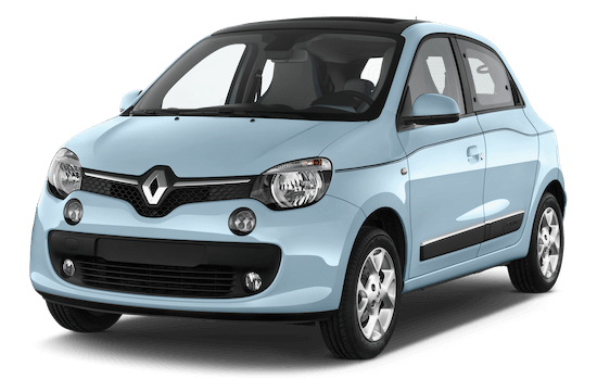 Renault Twingo Frontansicht in Blau