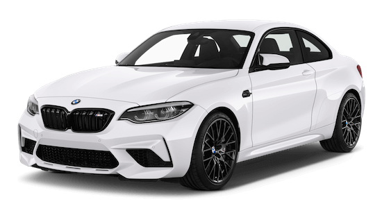 BMW M2 Competition Frontansicht in Weiss