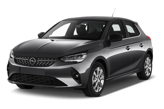 Opel Corsa-e Frontansicht in Grau