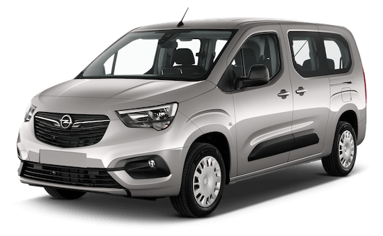 Opel Combo Life Frontansicht in Silber